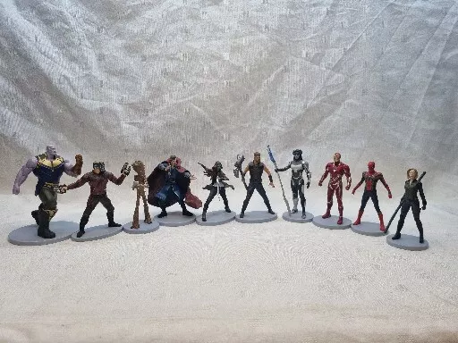 Disney Store Marvel Avengers | Guardians | Spiderman | Uvm ca.10cm  Figuren