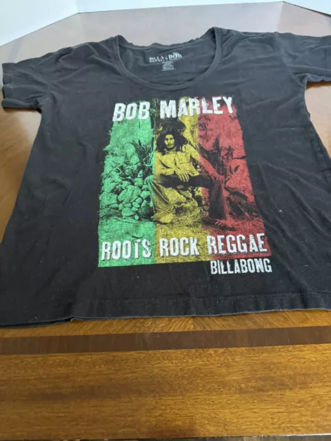 BOB MARLEY BILLABONG T-Shirt. Small $10.00 - PicClick