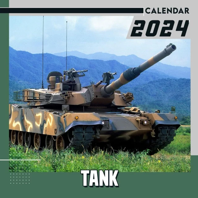 TANK 20242025 CALENDAR 18 Month Vehicle Calendar 2024 From January to
