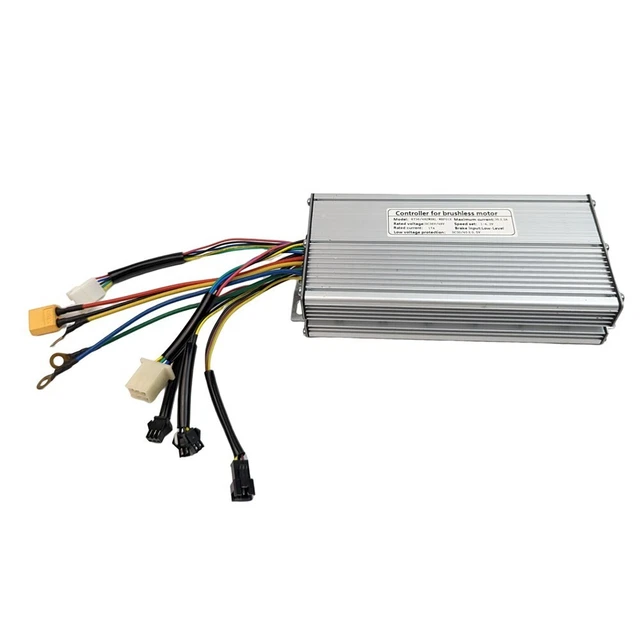 Kit di Conversione Bici Elettrica, Kit Controller Motore Brushless 60V 72V 2000W 3000W 5000W con Display LCD S966 Acceleratore di Regolazione della velocità 20X