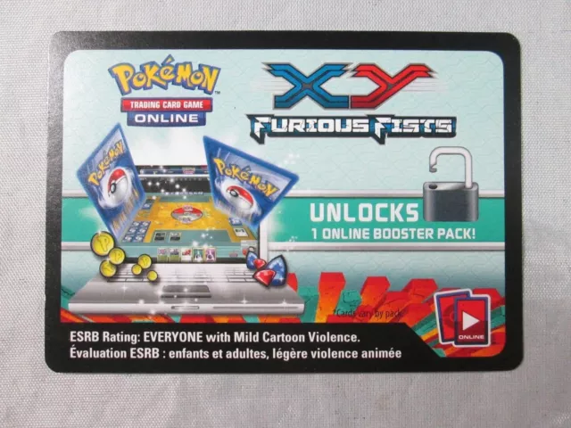 Pokemon - TCG XY Furious Fists - 1 Online Booster Pack