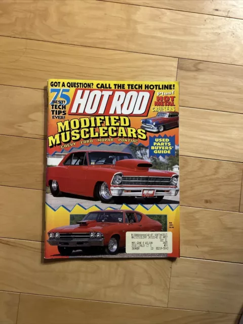 Hot Rod Magazine 1991 July VINTAGE Hot Rods and Custom Cars