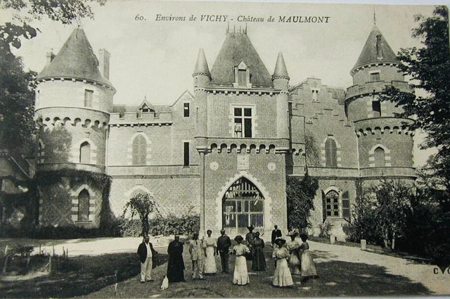 Carte Postale Ancienne – Château De Créchy – Allier (03) – Années 1900 – Très Bon état