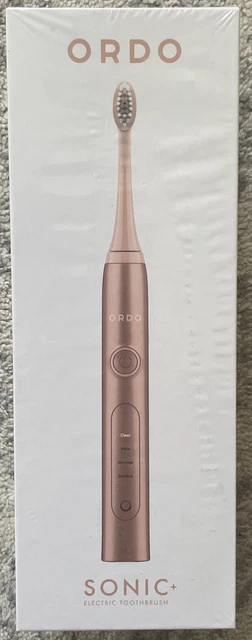 Ordo Sonic+ Deep Clean elektrische Zahnbürste Roségold & 4x zusätzliche Bürstenköpfe