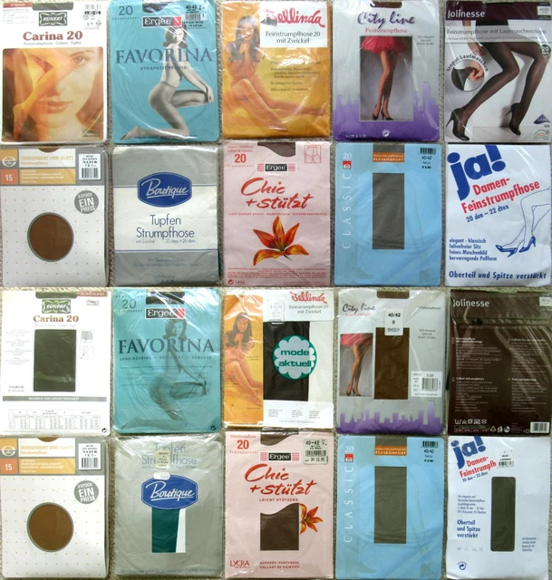 12 x COLLANT - COLLANT - KUNERT - ERGEE - VINTAGE - IMBALLO ORIGINALE - TG. 40 - 42