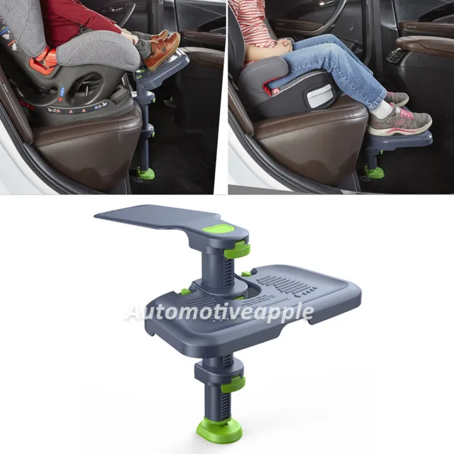 KneeGuardKids3 Car Seat Footrest Gray For Universal Vehicle Fit