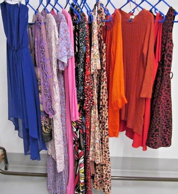 WOMEN'S DRESSES BUNDLE x 15 Sizes 10 -18 inc WALLIS TOPSHOP M & S