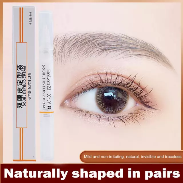DOUBLE EYELID GLUE Adhesive Invisible Natural Big Eye Gel Long Pens Lift  J8G6 $6.19 - PicClick AU