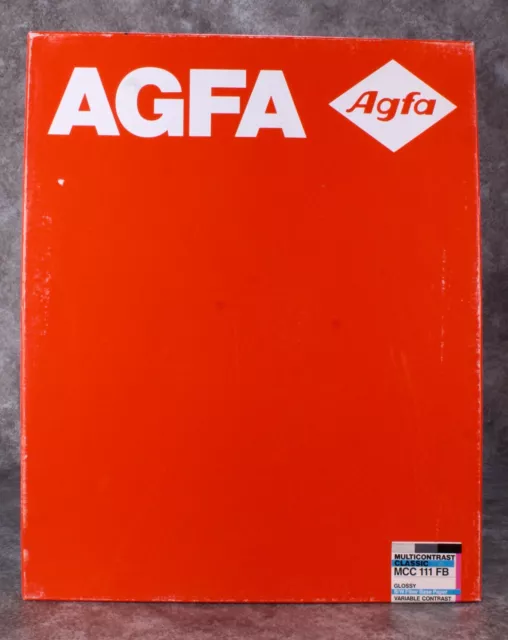 Agfa MCC111 Fiber Base Multi Contrast Photo Glossy Paper  16 x 20"