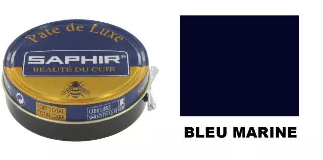 Cirage pour blousons en cuir bleu marine saphir canadian