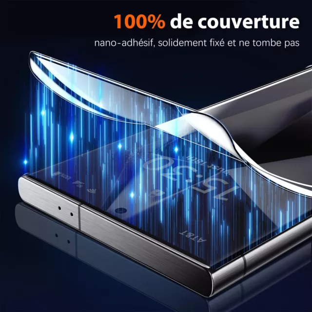 UniqueMe Protection écran pour Samsung Galaxy S24 Ultra Protection 2 Pièces 7... 2