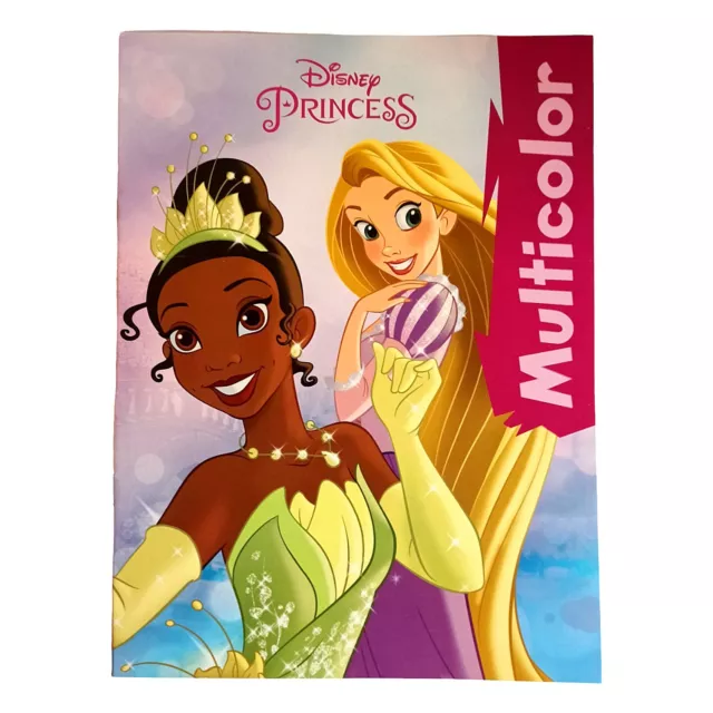 Disney Ausmalheft DIN A4 Ausmalbuch Malen Heft Kinder Malbuch  Prinzessinnen