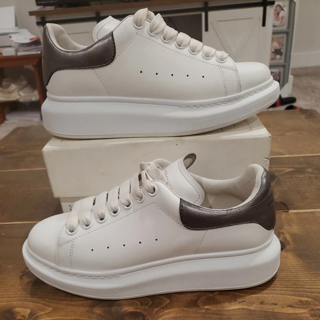 ALEXANDER MCQUEEN OVERSIZED Sneakers White/Silver (553770