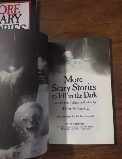 Scary Stories To Tell In the Dark Treasury Bk Set 1 2 3 Original Alvin Schwartz 2