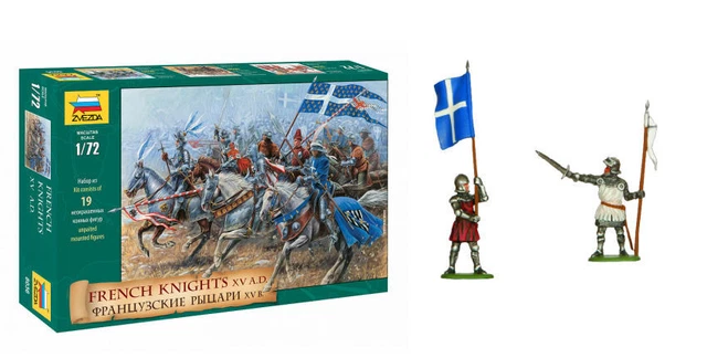 Set Figurine de construit Soldati Zvezda French Infantry Razboiul de