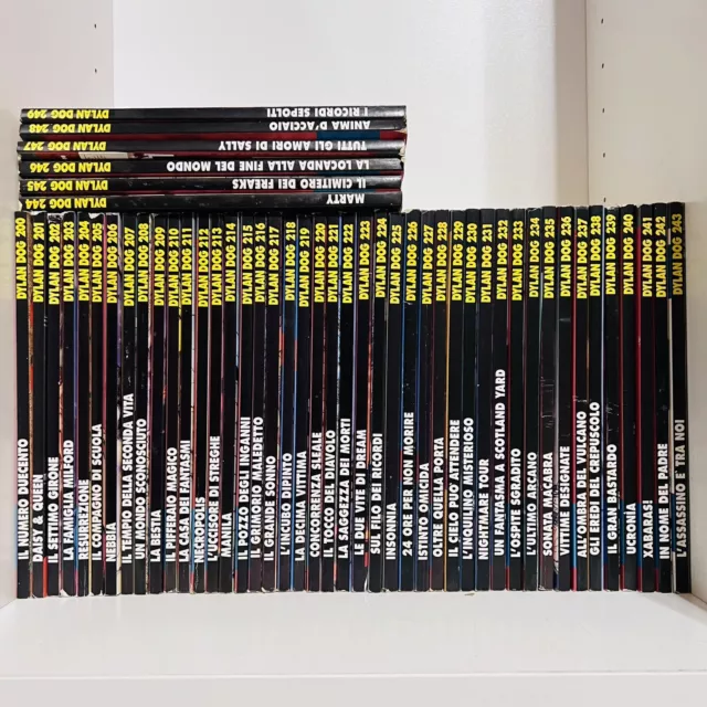 Dylan Dog 200/249 Sequenza Completa Prima Edizione Fumetti Bonelli  1^ Lotto Sbe