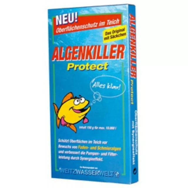 (196,67 EUR/kg) ALGENKILLER Protect Weitz 150g für 10m³ gegen Fadenalgen