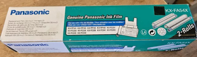 Panasonic Ink Film KX-FA54X 2 Rolls