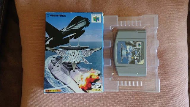 Sonic Wings Aero Fighters Assault N64 Nintendo 64 Retro Japanese Game