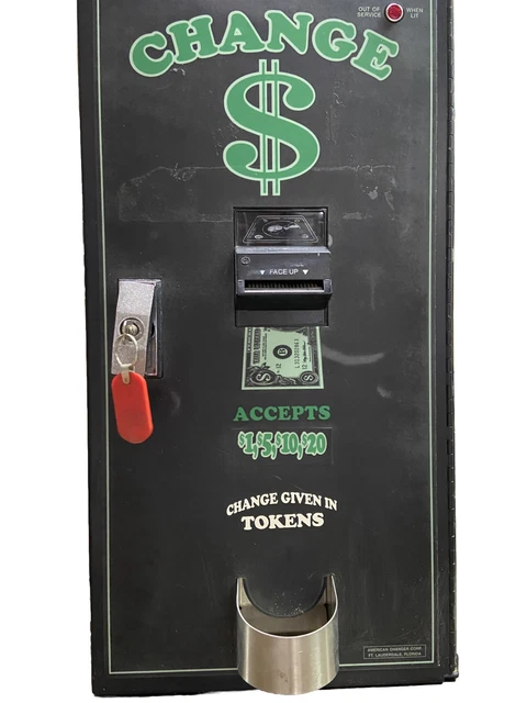 American Changer AC2001 5600 Coin Changer Machine Dual Hoppers