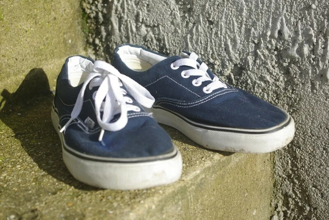 Baskets Vans basses Era bleu marine