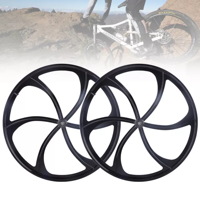 26 Inch Mag Wheels Kit/ MTB Mountain Bike Wheel Rims Disc For Bicycle/Bike New