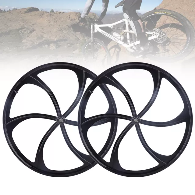 26" Inches Mag Wheels Kit/ MTB Mountain Bike Wheel Rims Disc For Bicycle/Bike