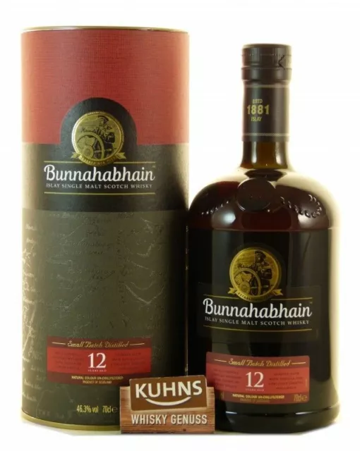 Bunnahabhain 12 Jahre Islay Single Malt Scotch Whisky 0,7l, alc. 46,3 Vol.-%