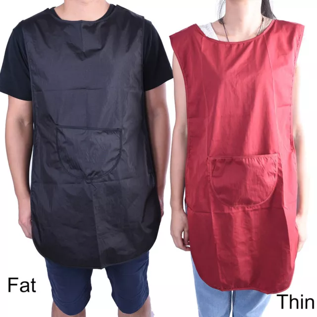 Salon Hairdressing Hair Cutting Apron Front-Back Cape for Barber Hairstylist #w#