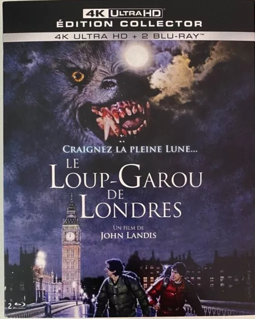 Le Loup-Garou de Londres 4k Ultra HD + 2 Blu-ray d'occasion comme neuf