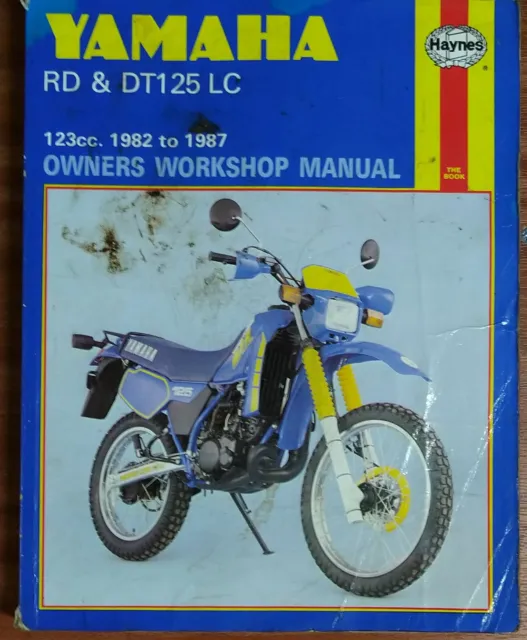 Yamaha RD & DT125LC '82-'87 Haynes Repair Manual 887