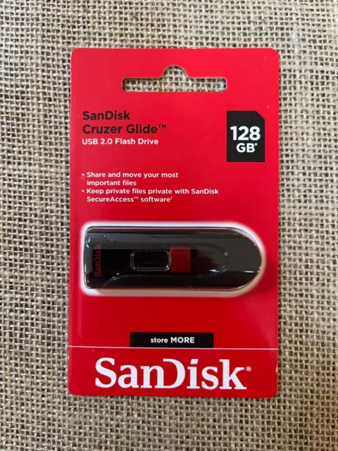 SanDisk 128 GB Cruzer Glide chiavetta flash USB 2.0 Pendrive 128 GB