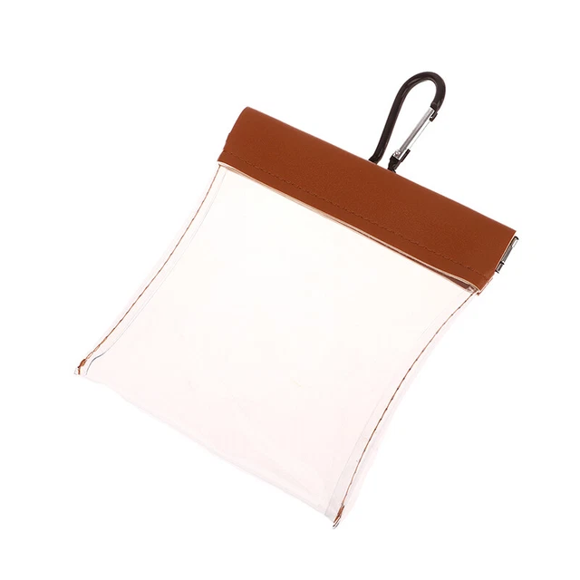 1 pz borsa da golf accessori portatili accessori palla da golf trasparente in modo sicuro*jy