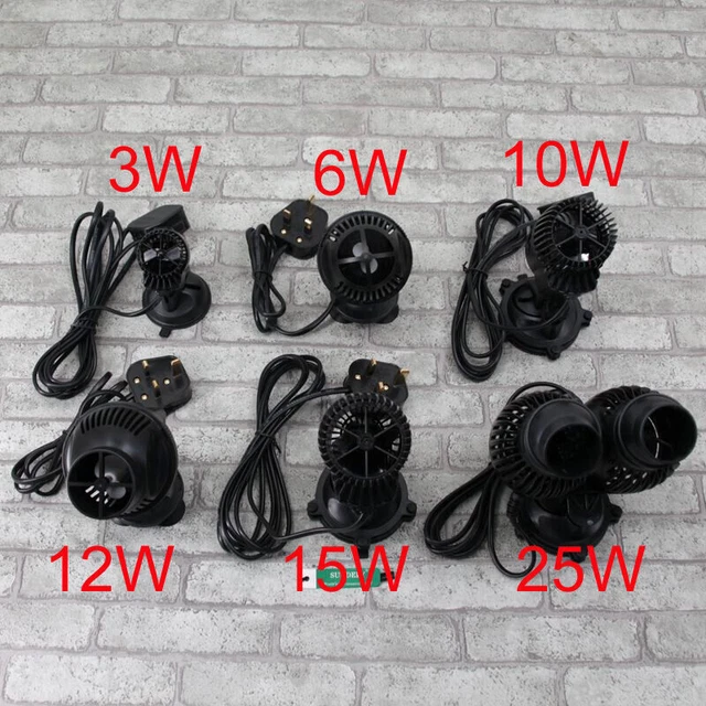 HI-Q Wave Maker Aquarium Fish Tank Powerhead Pump Marine Reef Circulation 3-25W
