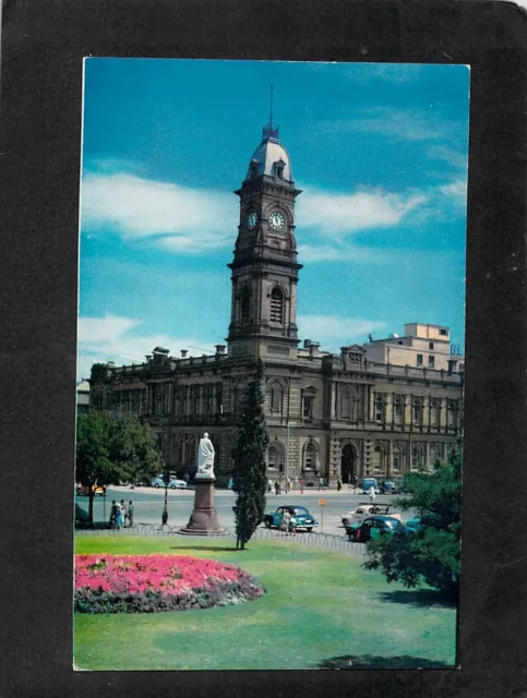 B3973 Australia SA Adelaide GPO Post Office Hurley vintage postcard