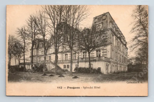 Wd2 Postcard 1940's  / Pougues Splentid Hotel Collection F.H. 041a