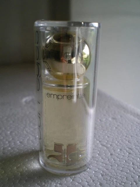 Miniature "Empreinte" Courrèges Paris 5 ml EDT + BOITE NEUF NEW FULL BOX