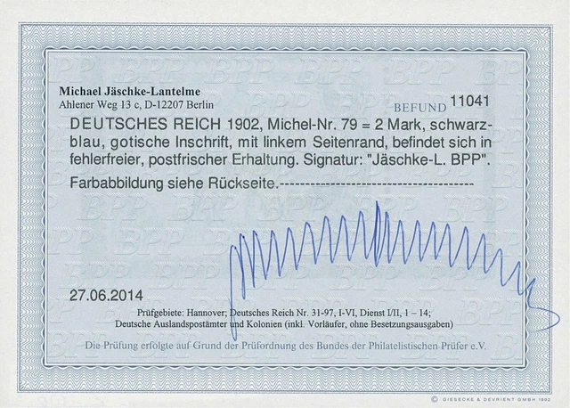 DR 1902 MICH No 79 Tested Certificate £149 13 PicClick UK