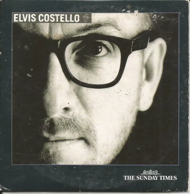 Elvis Costello -- Sunday Times Promo Music Cd