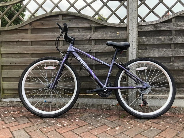 GIRLS LADIES 14 INCH frame bike Apollo Thela Purple Good