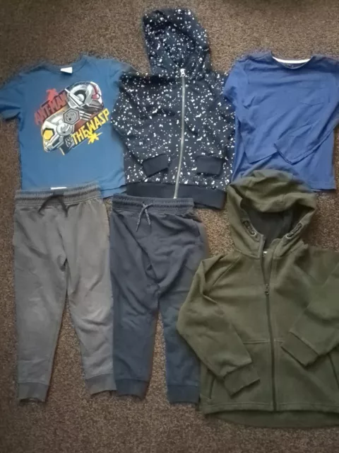 Next Boys Age 5/6 Bundle Hoodies- Joggers - LS Top ( Mothercare) Ex - Condition