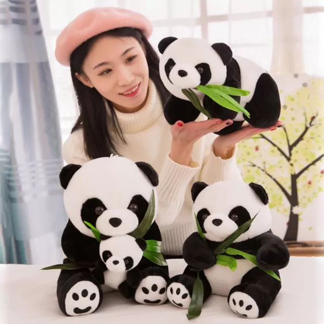 Toy Kids Baby Stuffed Animals Cute Cartoon Pillow Plush Panda Present Doll