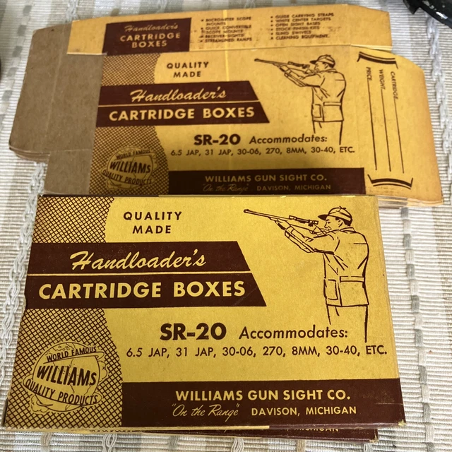 VINTAGE RELOADING CARTRIDGE Boxes 12.50 PicClick