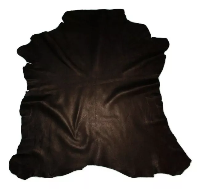 Premium Classic 3 oz Black Goatskin Leather Hide Jackets Bags Garment - Seconds