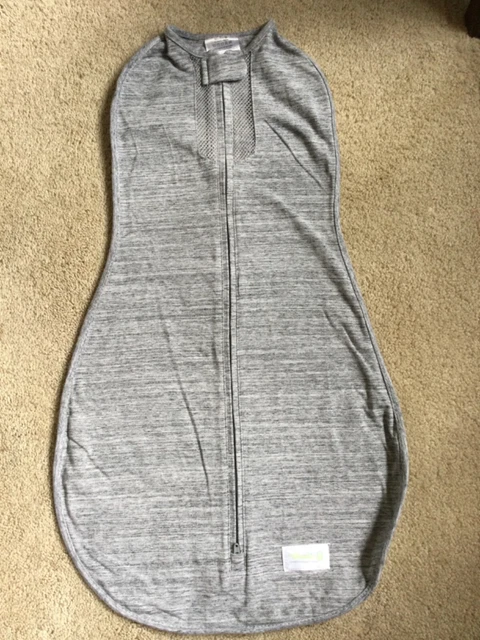 Woombie Air Sleep Sack Baby Swaddle 3m-6m 14-19 lbs Heather Gray NWOT Woombie Air Sleep Sack Baby Swaddle 3m-6m 14-19 lbs Heather Gray NWOT