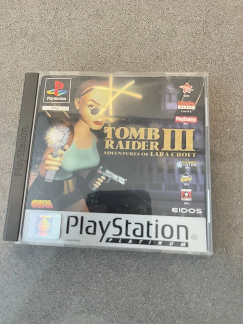 Notice Manuel D'instructions Seul - Tomb Raider III : Les Mystères De Lara Croft - Sony PlayStation 1 (PS1)