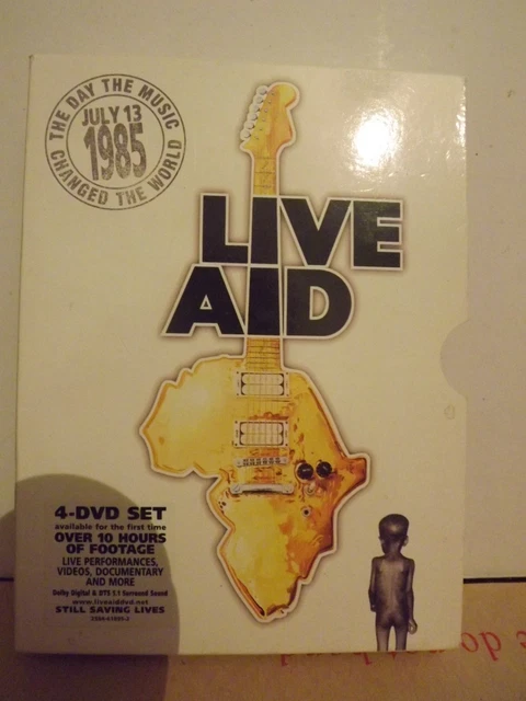 LIVE AID (4 x Dvd Boxset) very good condition £8.66 - PicClick UK