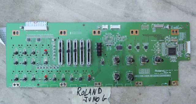 ROLAND Japan part  JUNO G PANEL c BOARD CARTE  VG