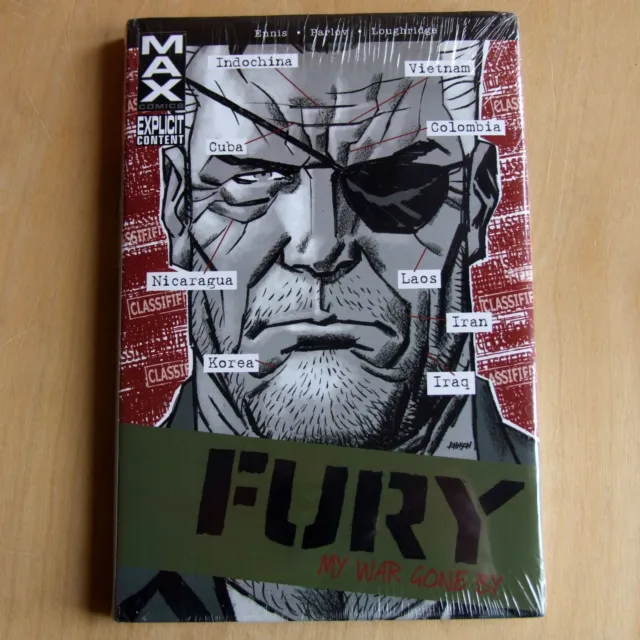 Fury: My War Gone By HC Marvel MAX 2014 Garth Ennis Goran Parlov