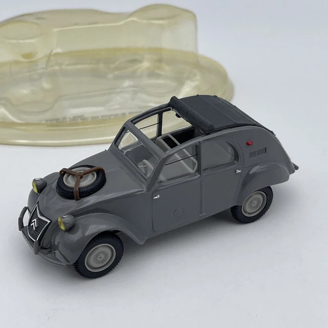 1/43 CITROEN 2cv AZLP bleu Norev sans boite